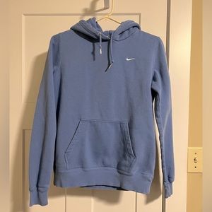 Nike light blue / sky blue hoodie